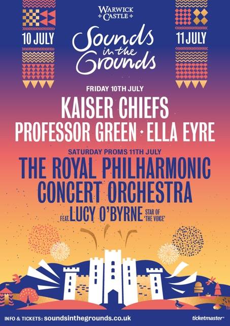 Sounds in the Grounds summer shows at Warwick Castle