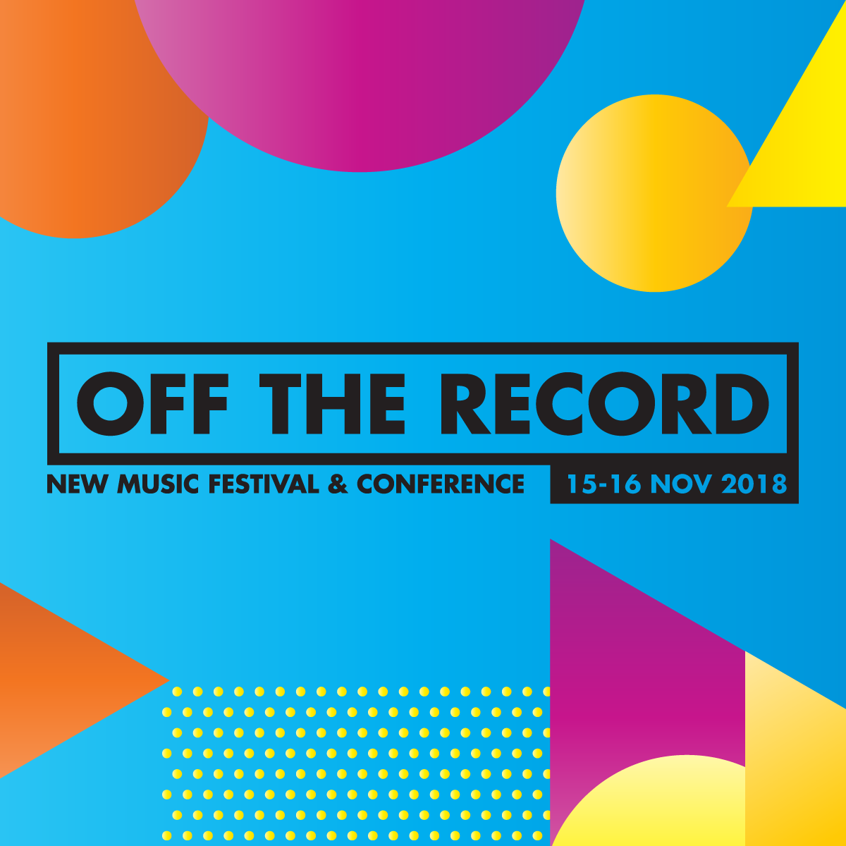 Off The Record 2018 line-up revealed